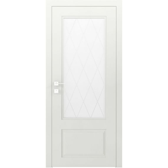 Двері міжкімнатні Rodos CORTES Galant Білий мат
