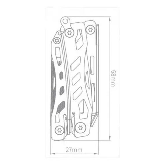 Мультитул NexTool Mini Flagship, чорний | Зображення 1