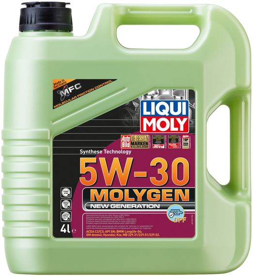 Моторна олива Liqui Moly Molygen Generation DPF 5W-30 4л.