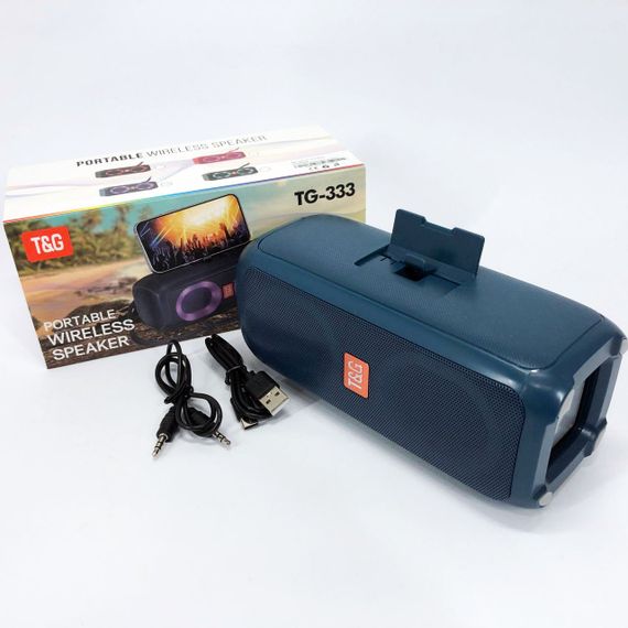 Беспроводная портативная колонка с ремешком TG333, Беспроводная колонка переносная громкая AR-24 | Зображення 9