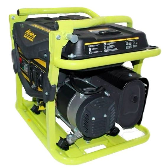 Бензиновий генератор ASAKA 2,8/3,3 кВт, однофазний, ручний запуск (ASGG2833CН) | Зображення 3