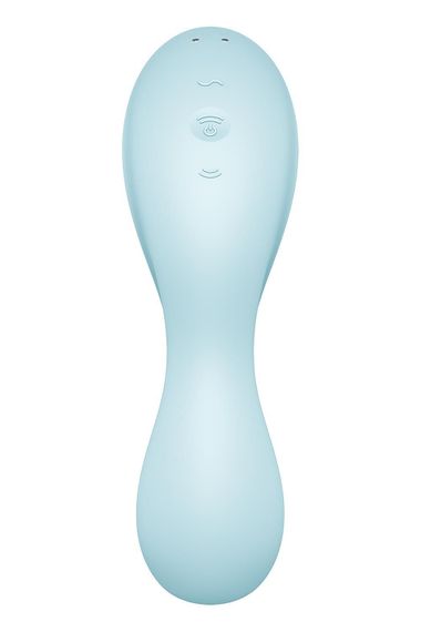 Вакуумний смарт-стимулятор із вібрацією Satisfyer Curvy Trinity 5 (Blue)  (м'яте паковання!!!) | Зображення 6