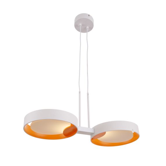 Светильник потолочный подвесной BR-01 666S/2 LED 10W NW WH/G | Зображення 1