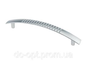 Ручка DN 87/128 G6 Хром Матовий (Алюміній) ДС ОптимаЛайн