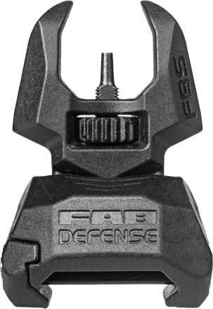 Мушка складана FAB Defense FBS на Picatinny. Black | Зображення 1