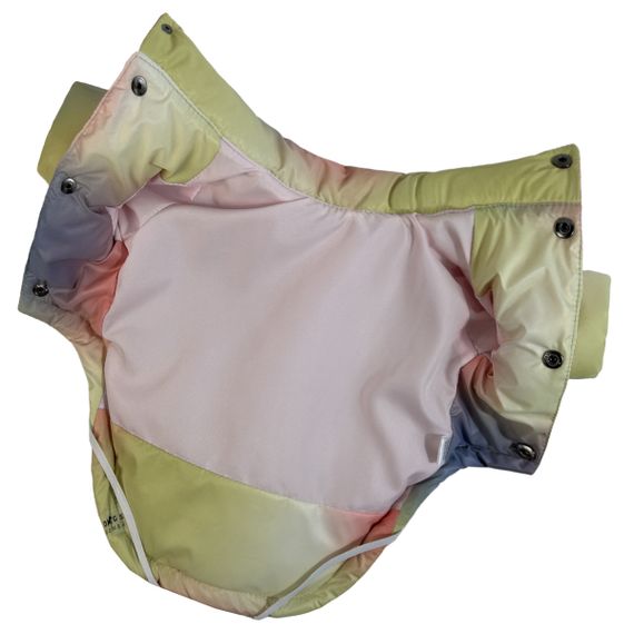 Куртка з фіксаторами тайдай жовта K-84 | Зображення 5