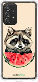 Чохол на Samsung Galaxy A52s 5G A528B Єнотик з кавуном "4605sp-2583-2448"