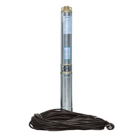 Насос відцентровий свердловинний DONGYIN 0.37кВт H 35(26)м Q 90(60)л/мин Ø80мм (кабель 20м) 777390