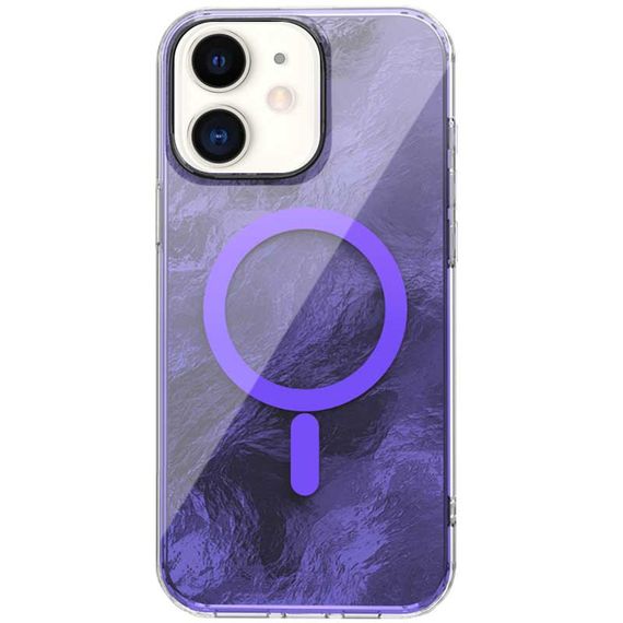 Чохол TPU Shiny Mountain (MagFit) для Apple iPhone 11 (6.1") Purple