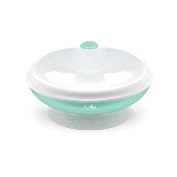 Тарелка Nuvita с подогревом 6м+ зеленая NV1427COOLGREEN (NV1427COOLGREEN)