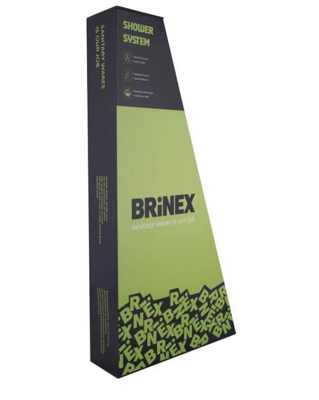Душова система універсальна Brinex  Pure 1030, Nickel (k35) BRIPUR1030NKL | Зображення 3