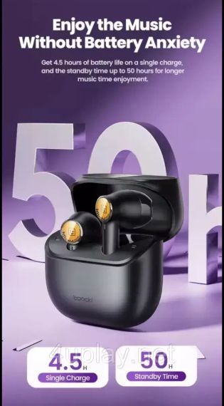 Беспроводные наушники Toocki TWS Bluetooth 5.3 ENC | Зображення 5