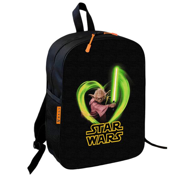 Набор детский Yoda Star Wars рюкзак 36х27см сумка-бананка,кружка с принтом для мальчика (01654) | Зображення 1