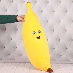 Мягкая игрушка подушка Копиця Банан 00284-05 69x18x19 см