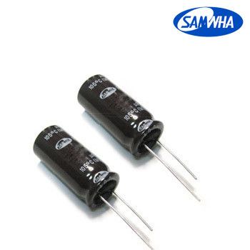 6800mkf - 35v  RD 18*40 SAMWHA, 105°C конденсатор електролітичний