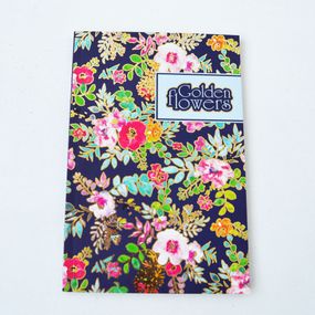 Блокнот 4Profi "Golden Flowers" violet 40 листов формат A5 903627