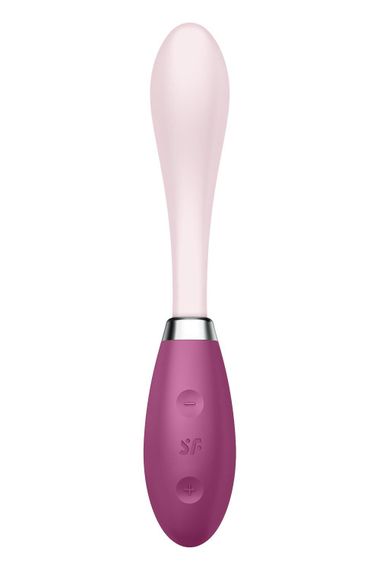 Вібратор Satisfyer G-Spot Flex 3 Red, гнучкий стовбур із фіксацією положення | Зображення 2