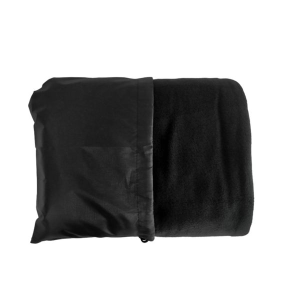 Туристический плед Tactico 145*200 черный - одеяло для кемпинга и туризма в чехле | Зображення 2