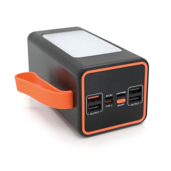 Powerbank ACL PW-55 50000mAh, PD 22.5W, 1,0 kg, Black, Blister
