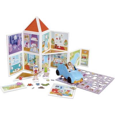 Ігровий набір Melissa&amp;Doug магнітний набір будівель Наш дім (MD30650) | Зображення 2
