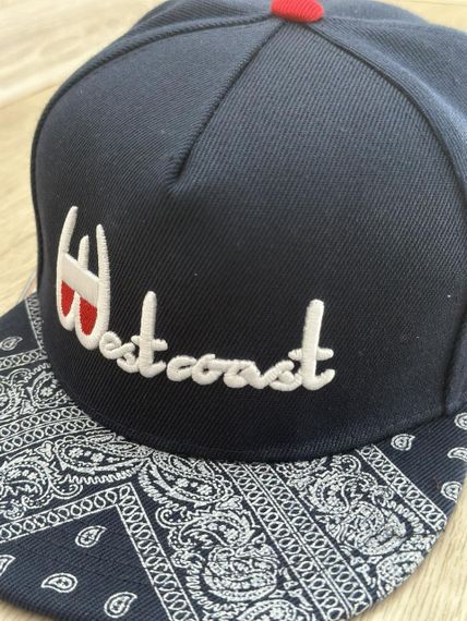 Кепка снепбек (Snapback) West Coast Синій 56-61р (9006) | Зображення 5