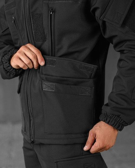 Тактичний костюм SoftShell REHYDRATION black ВТ0446 | Зображення 8