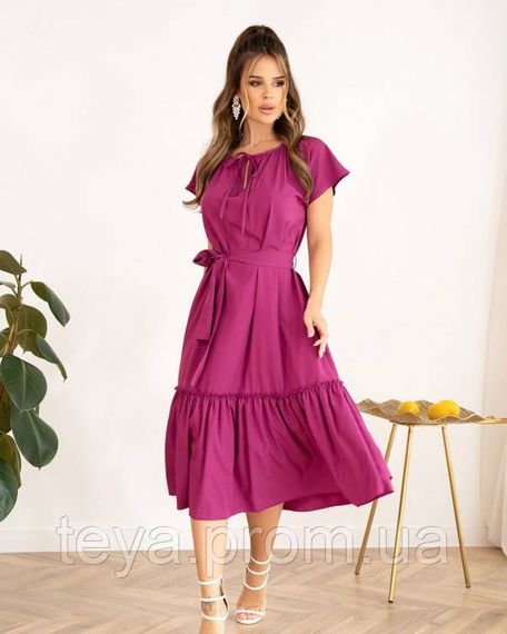 Плаття для жінок колір фіолетовий розмір L FI_007928
