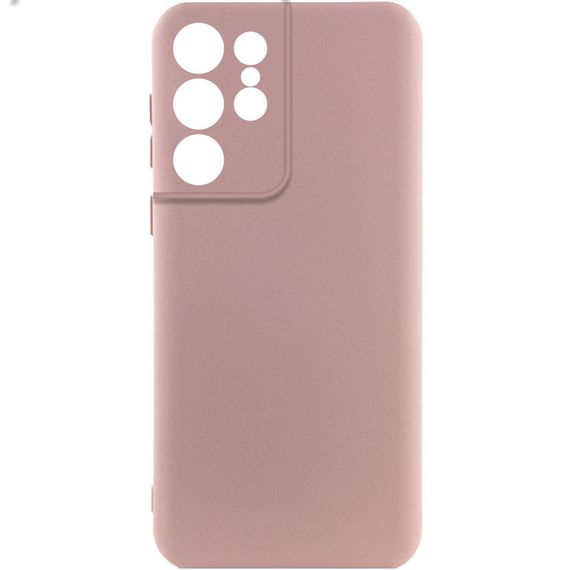 Чохол Silicone Cover Lakshmi Full Camera (A) для Samsung Galaxy S23 Ultra, Рожевий
