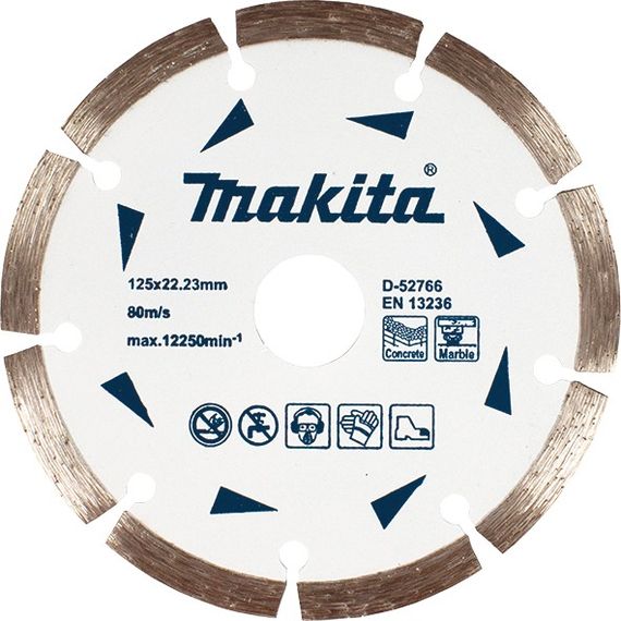 Диск алмазный по бетону и мрамору 180 x 22.23 мм Makita D-52772