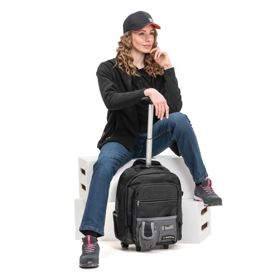 Рюкзак для інструментів на колесах з телескопічною ручкою | Зображення 1