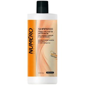 Восстанавливающий шампунь для волос с экстрактом овса Brelil Professional Numero Total Repair Shampoo (1000 мл)