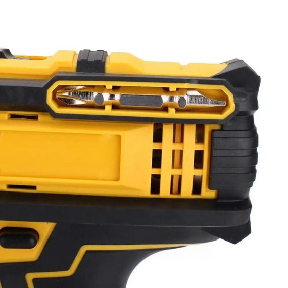 Ударний шуруповерт 12В з набором інструментів + 2 акумулятори / Акумуляторний шурупокрут в кейсі | Зображення 4