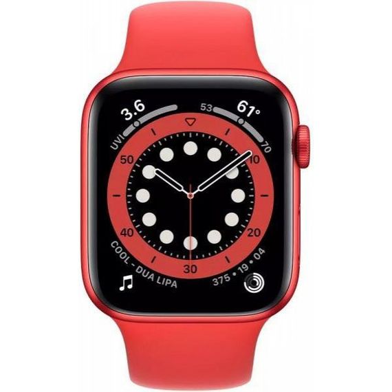 Смарт-годинник Apple Watch Series 6 GPS 44mm (PRODUCT)RED Aluminum Case w. (PRODUCT)RED Sport B. (M00M3) | Зображення 2