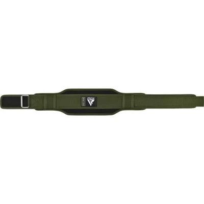 Атлетический пояс RDX RX5 Double Belt неопреновий Army Green S (WBD-RX5AG-S) | Зображення 5