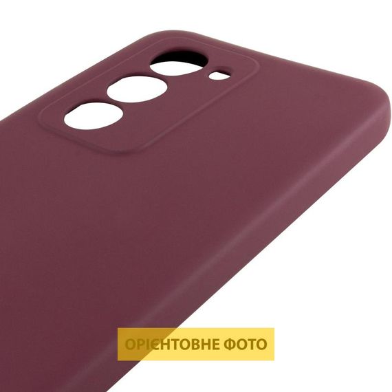 Чохол TPU GETMAN Liquid Silk Full Camera для Xiaomi Redmi 15 4G (Global) / 5G Бордовий / Marsala | Зображення 3