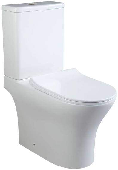 Унітаз-компакт Mixxus WAVE-0402-T3 650x350x830mm система змиву TORNADO 3.0 (MI7037) | Зображення 2