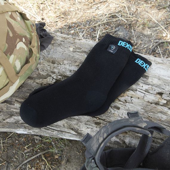 Шкарпетки водонепроникні Dexshell Ultra Thin Socks, р-р М, чорні | Зображення 7