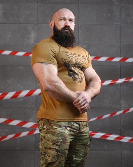 Тактична футболка потоотводящая SABUR ПІХОТА КАЙОТ ВТ6830 | Зображення 1