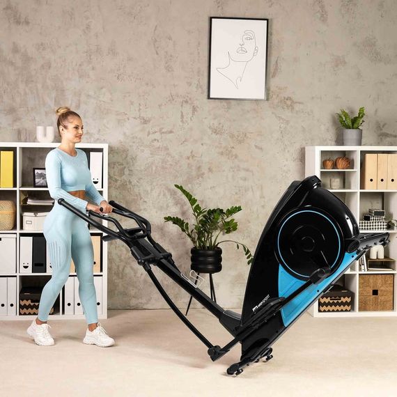 Орбитрек Hop-Sport HS-060C Blaze синий iConsole+ | Зображення 5