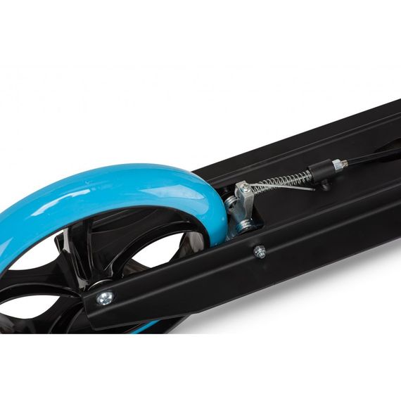 Самокат із ручним тормозом Razzo CITY 200 мм. алюмінієвий HUL1-200 Black/Blue | Зображення 3