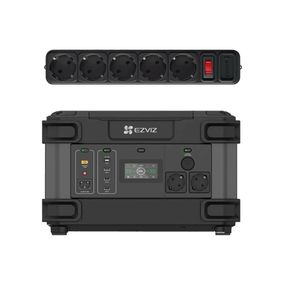 Ezviz CS-PS1300 (CN066) (FR) 2000 Вт + сетевой фильтр Gembird SPG5-G-6B Портативне джерело живлення