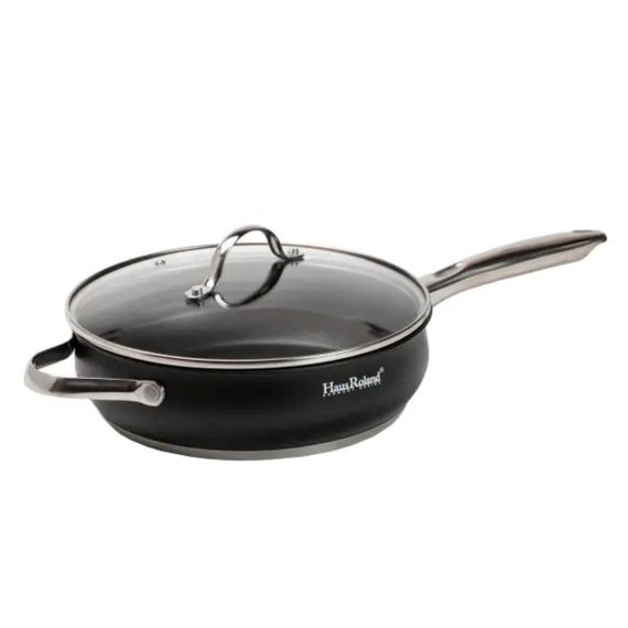 Набір посуду для приготування з нержавіючої сталі 12 предметів, чорний HP33548 | Зображення 3