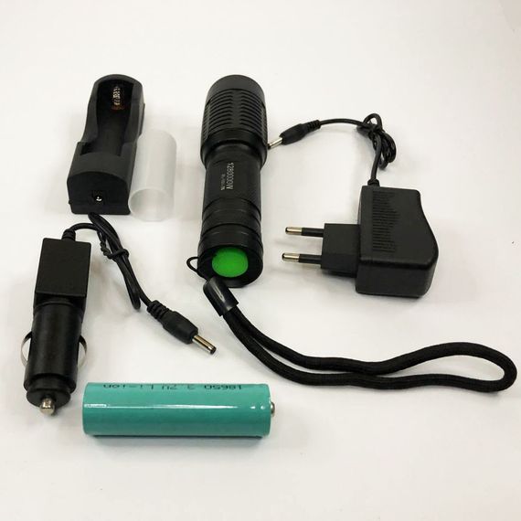 Ручной фонарик led Police BL-1861-T6 | Мощный карманный фонарик | EH-724 Подствольный фонарик | Зображення 4