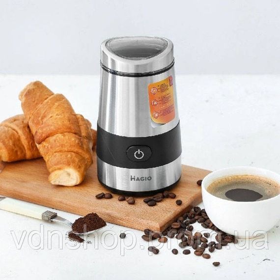 Кава молочка для спец, Побутова кавомолка жорнова, Подрібнювач кави, Побутова кавомолка стаціонарна WL-11 | Зображення 6