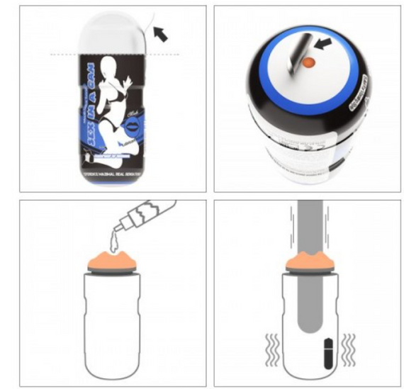 Мастурбатор із вібрацією Mouth Lotus Tunnel sexstyle | Зображення 1