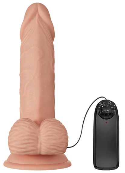 Вібратор на присосці BAILE - Beautiful Zebulon Vibration 7.6", BW-008108ZR Sex Aura | Зображення 1