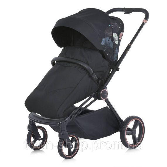 Коляска детская универсальная 2 в 1 PERSONA ME 1091-B Black Art | Зображення 5