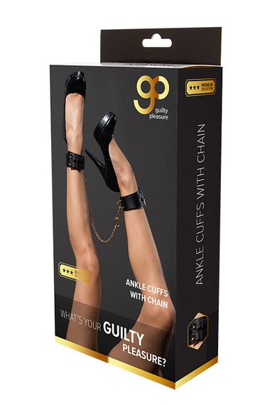 Поножи с цепочкой Guilty Pleasure, черный sexstyle | Зображення 1