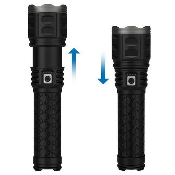 Ліхтар ручної моделі Police AK138-1 WHITE LASER LED PM60-TG 8х18650, USB-зарядка, Power Bank, зум | Зображення 6