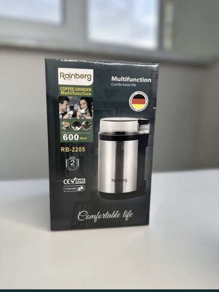 Кофемолка кавомолка подрібнювач Rainberg 600W дуже потужна !!! | Зображення 2